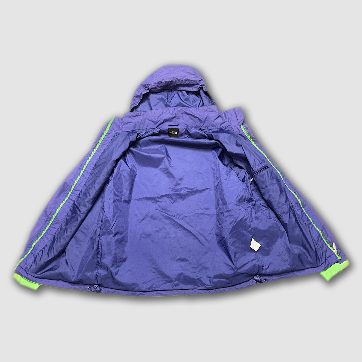 10069【THE NORTH FACE】ザノースフェイス メンズ 防水風防 ジャケット グリーン 90/S