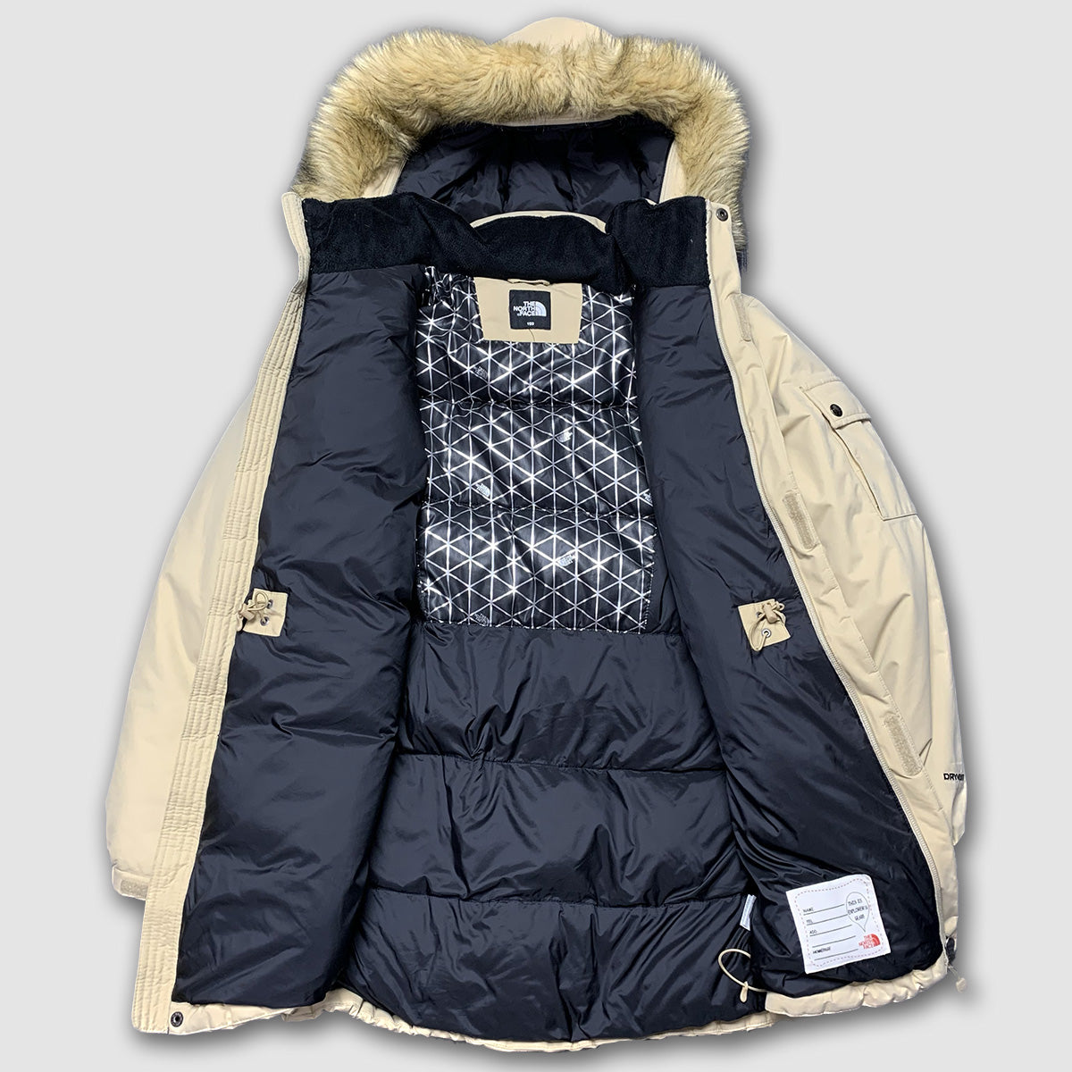 30040 【THE NORTH FACE】ザノースフェイス キッズ DRYVENT ドライベント ホワイト 150