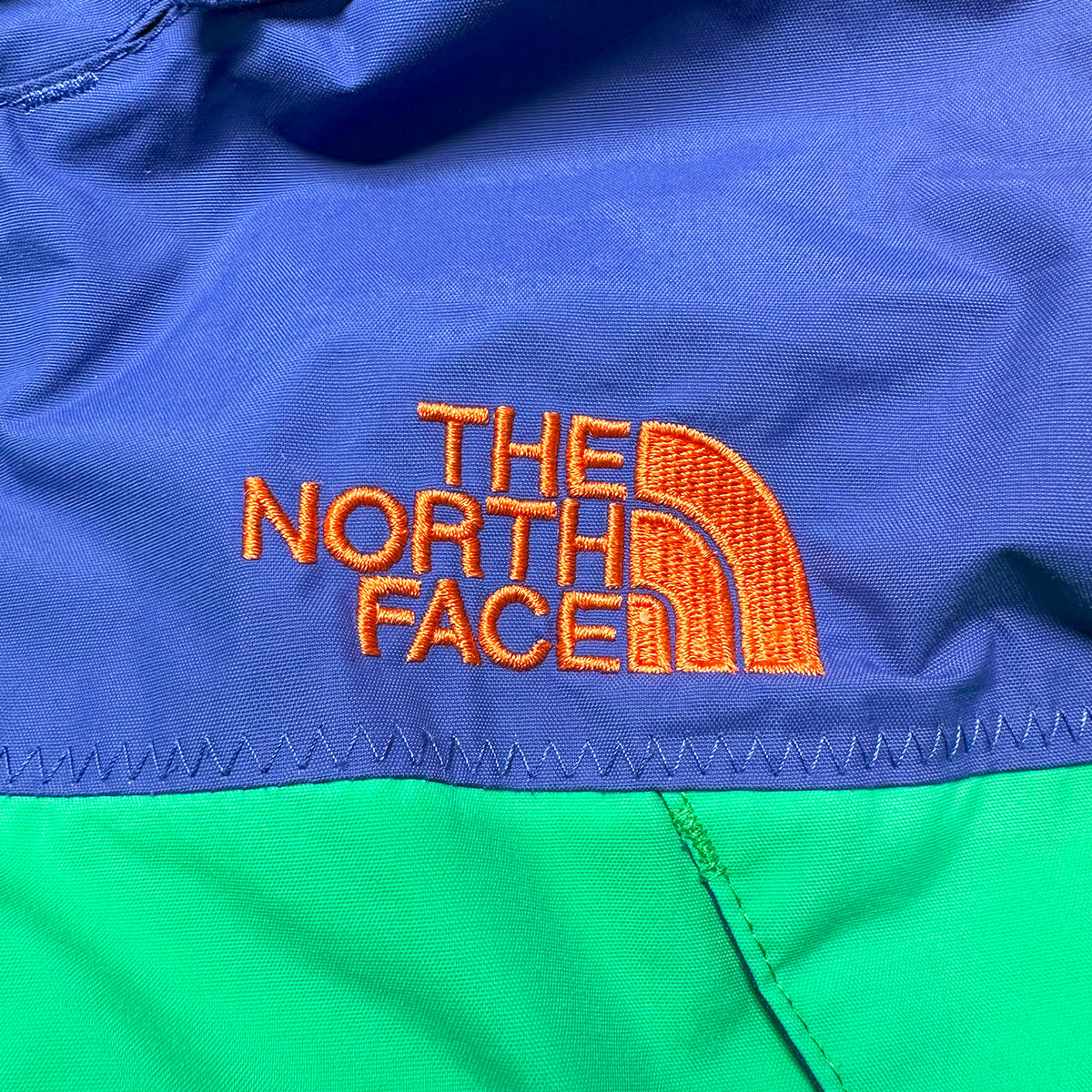 10069【THE NORTH FACE】ザノースフェイス メンズ 防水風防 ジャケット グリーン 90/S