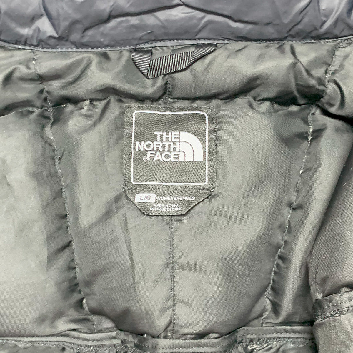 20009 【THE NORTH FACE】ザノースフェイス レディス ダウンジャケット コート 550フィル ブラック L