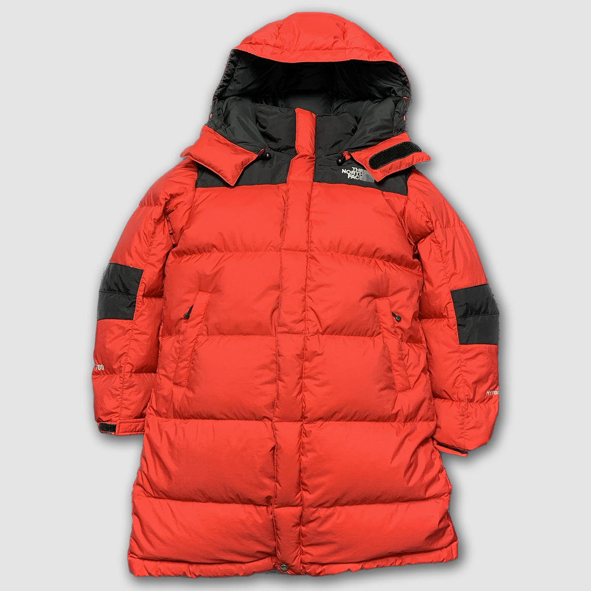 30015 【THE NORTH FACE】ザノースフェイス キッズ HYVENT ハイベント ダウンジャケット コート レッド 130