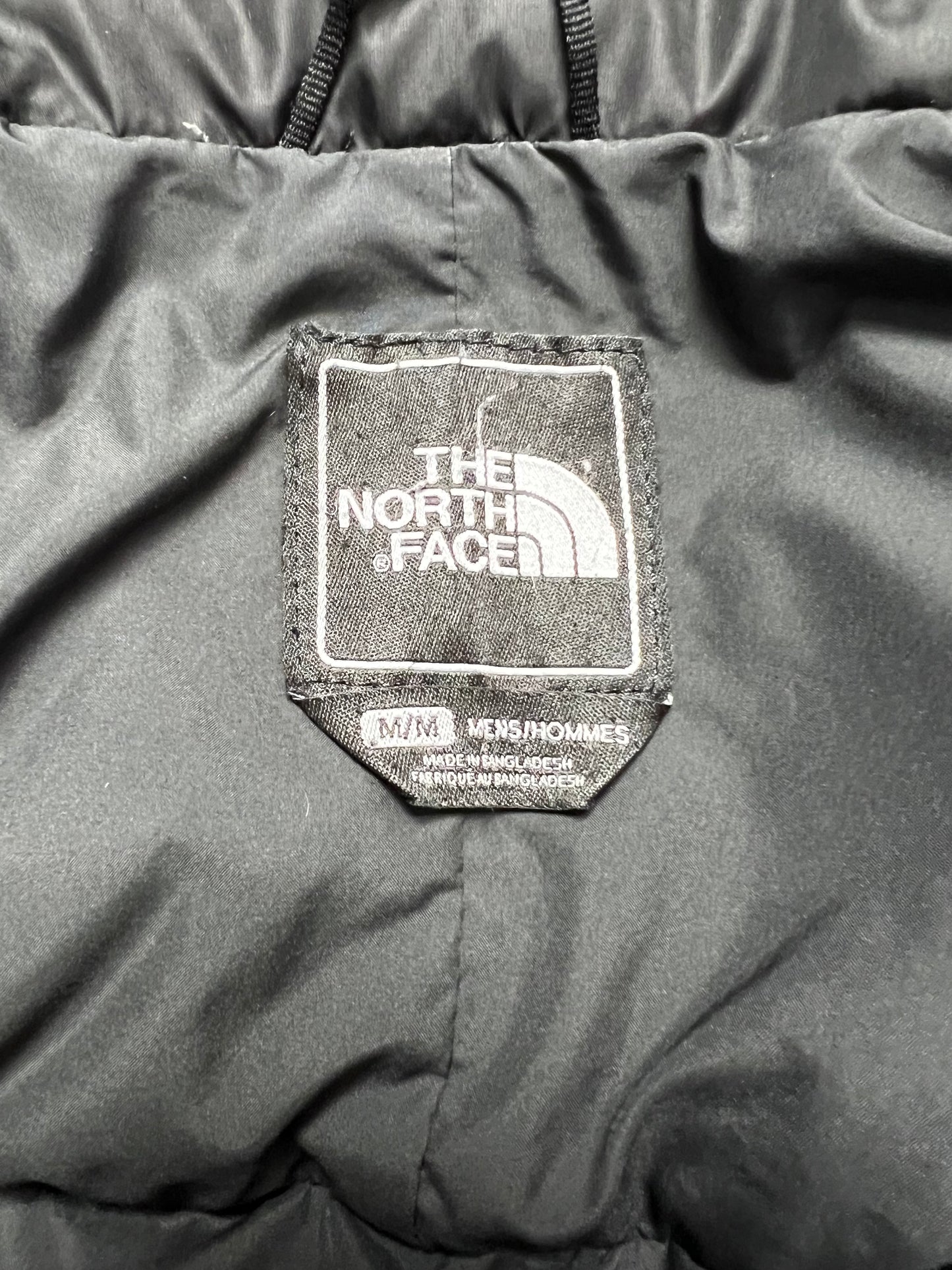 10016【THE NORTH FACE】 ザ ノースフェイス メンズ ヌプシ ダウンジャケット700フィル ブラック M