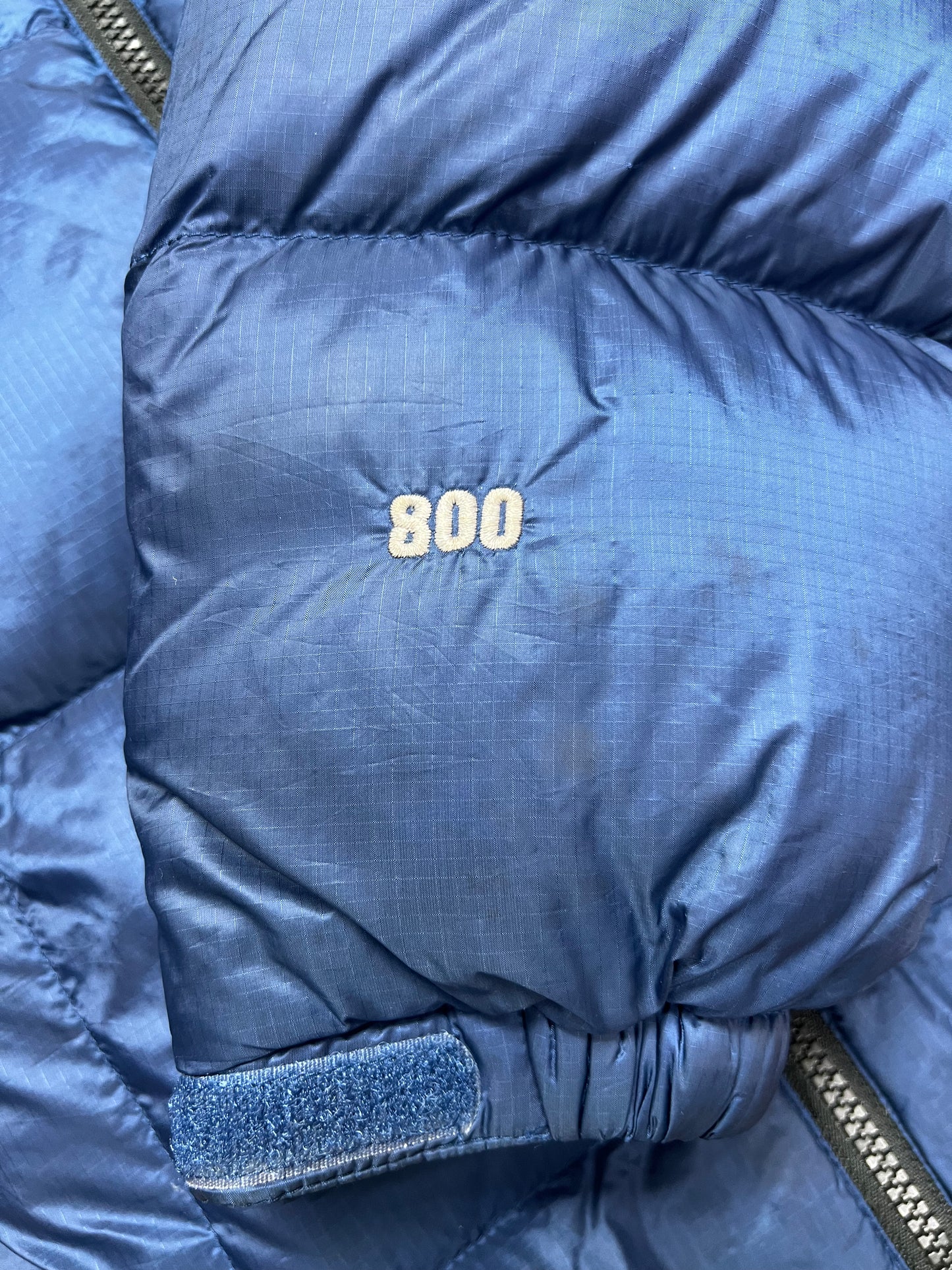 10043【THE NORTH FACE】ザノースフェイス メンズ サミットシリーズ ダウンジャケット 800フィル ブルー 95