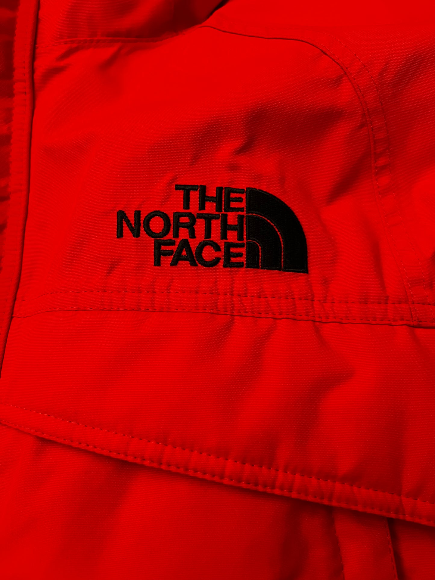 10044【THE NORTH FACE】ザノースフェイス メンズ ハイベント ダウンジャケット オレンジ 95