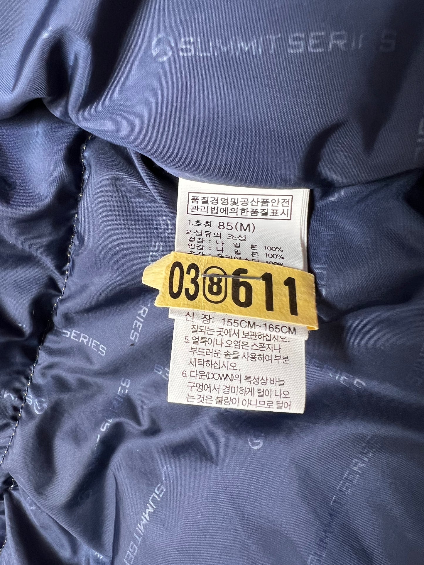 10047【THE NORTH FACE】ザノースフェイス SUMMIT SERIES 700 WIND STOPPER 90S バルトロ イエロー 85