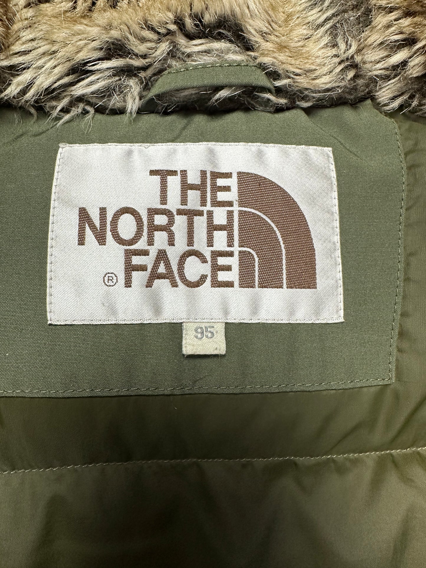 10002【THE NORTH FACE】ザノースフェイス メンズ ホワイトレーベル エッジウッド ダウンコート カーキ 95 M
