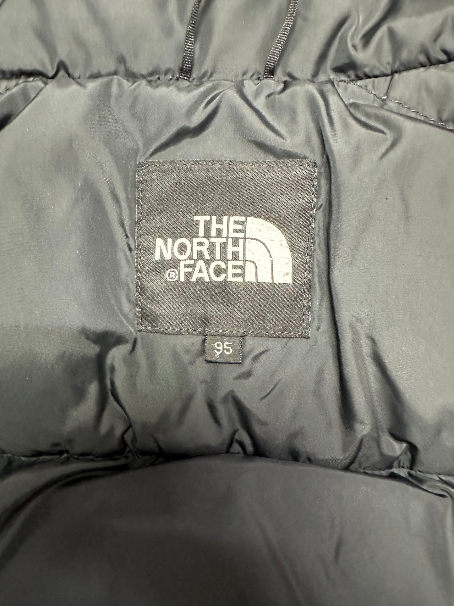 10017【THE NORTH FACE】ザノースフェイス メンズ ヌプシダウンジャケット グレー 95