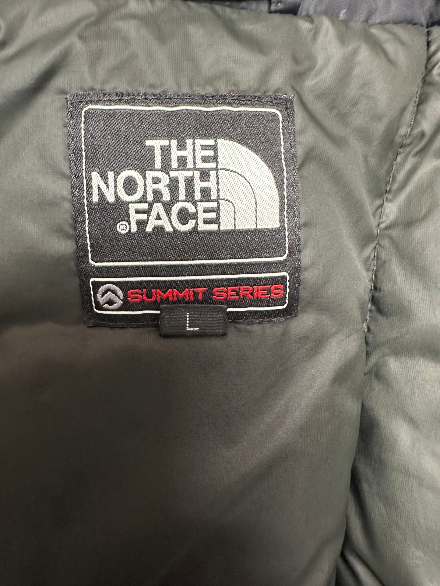 10019【THE NORTH FACE】ザノースフェイス メンズ サミットシリーズ ダウンジャケット 800フィル ブラック L